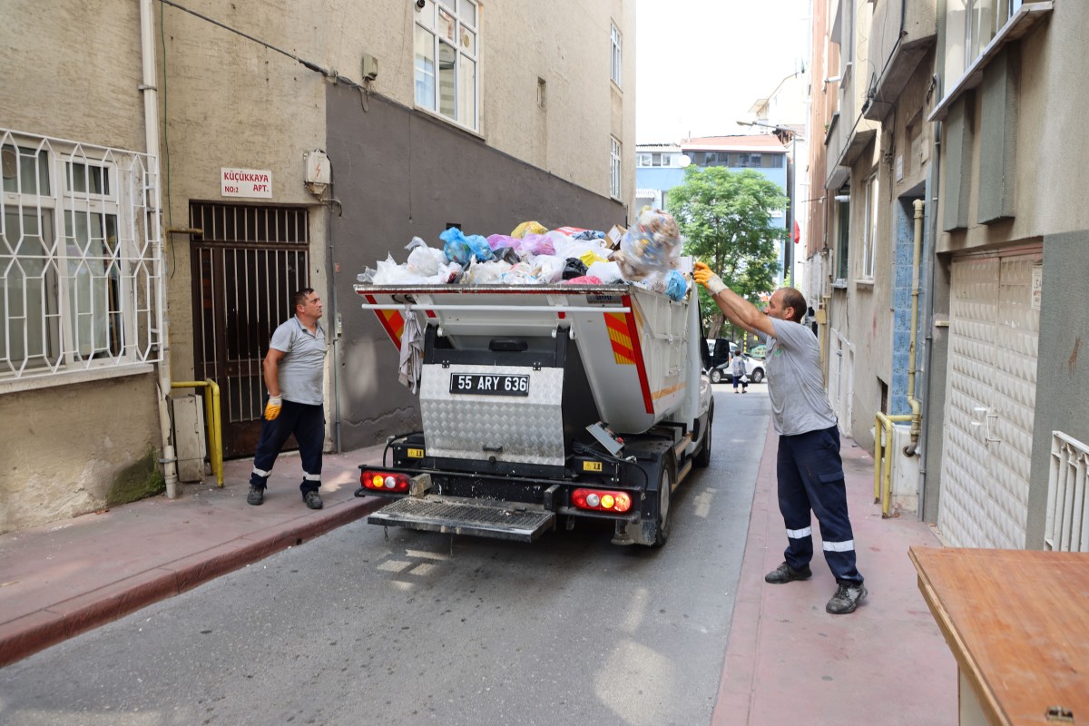 İlkadım'ın Her Noktasında Yoğun Mesai