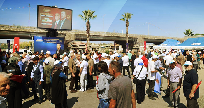 Canik'te Cumhurbaşkanı Erdoğan'a Sevgi Seli